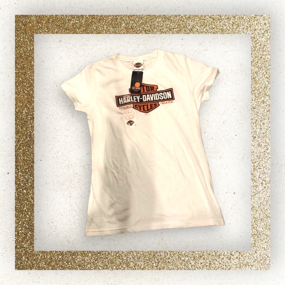 Women's Harley Davidson Motorcycle T-Shirt Size large